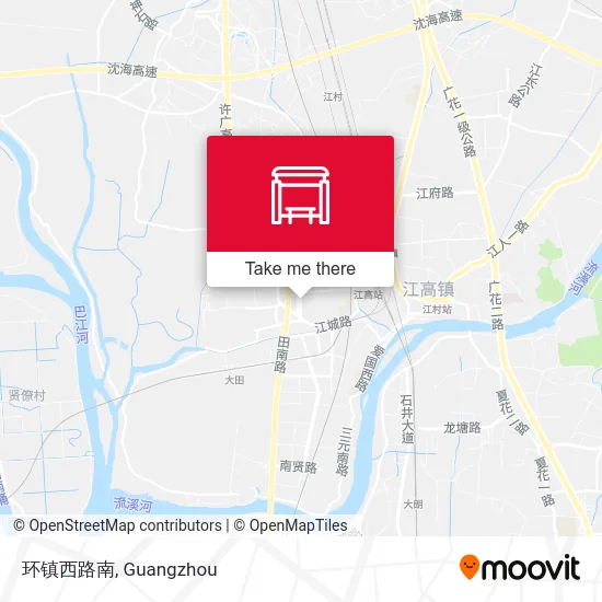 环镇西路南 map