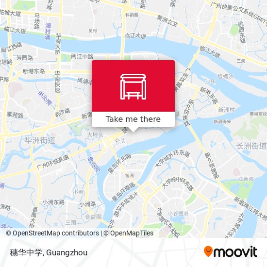穗华中学 map