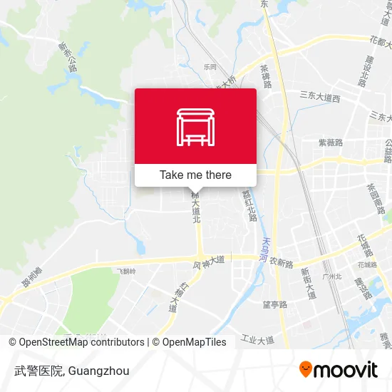 武警医院 map
