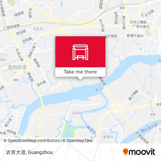 农资大道 map