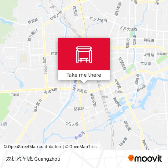 农机汽车城 map