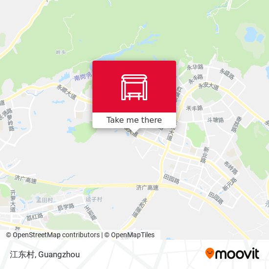 江东村 map