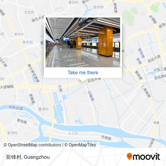前锋村 map