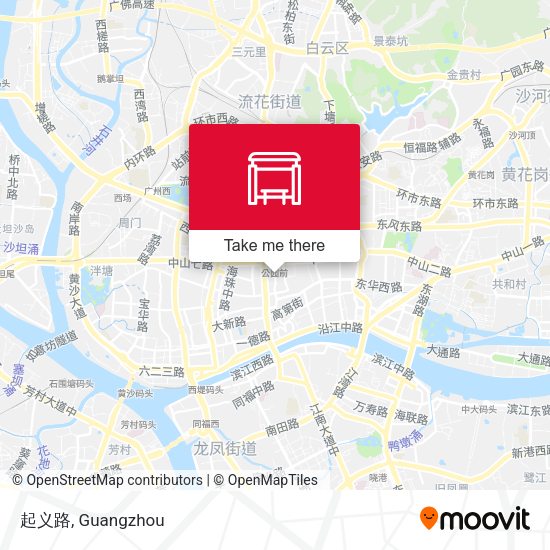 起义路 map