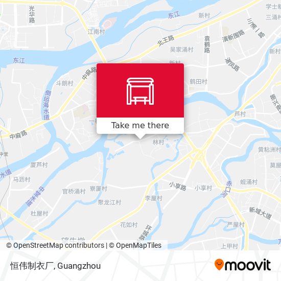 恒伟制衣厂 map