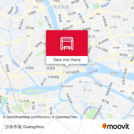 沙洛市场 map