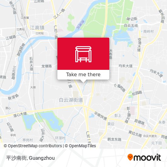 平沙南街 map