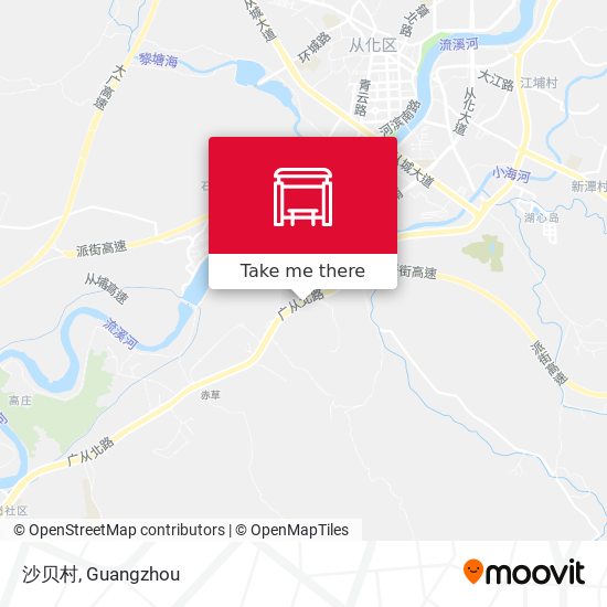 沙贝村 map