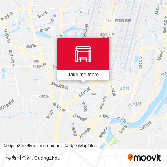 矮岗村总站 map
