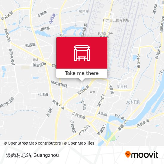 矮岗村总站 map