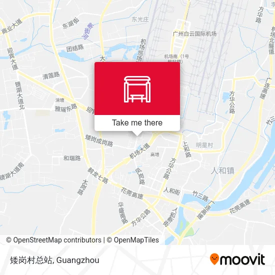矮岗村总站 map