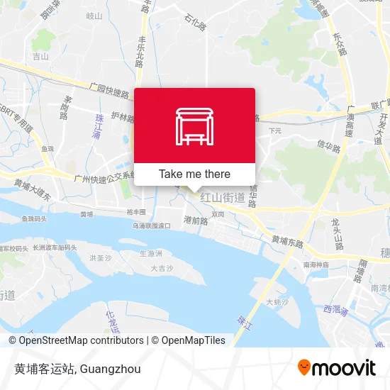 黄埔客运站 map