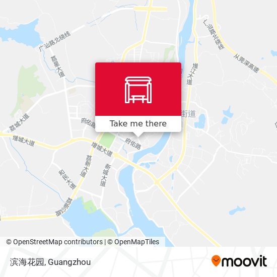 滨海花园 map