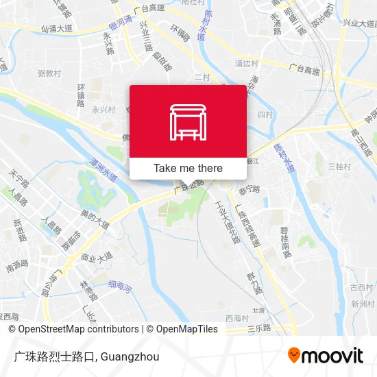 广珠路烈士路口 map