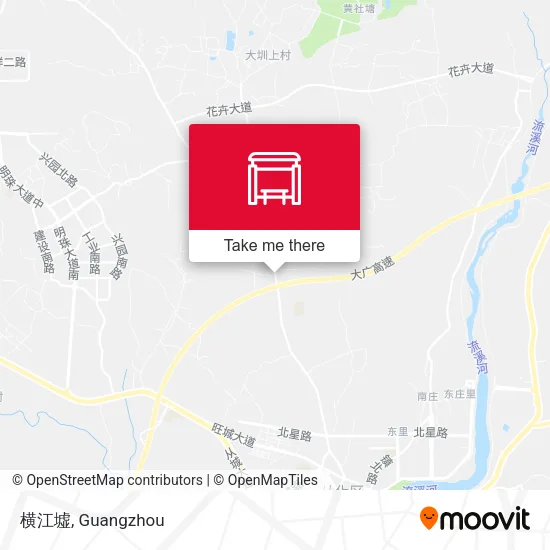 横江墟 map