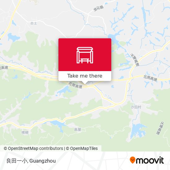 良田一小 map