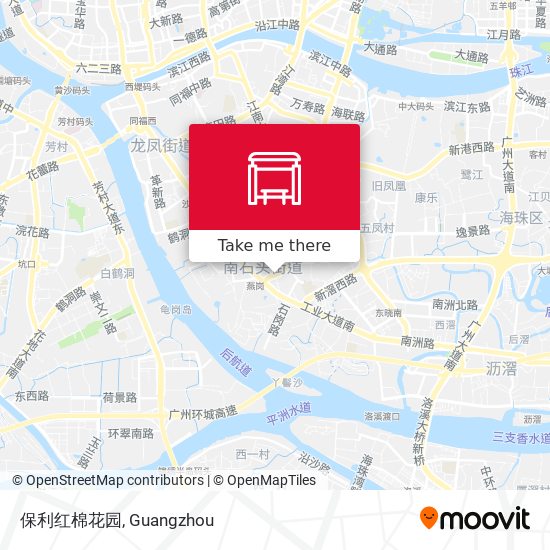 保利红棉花园 map