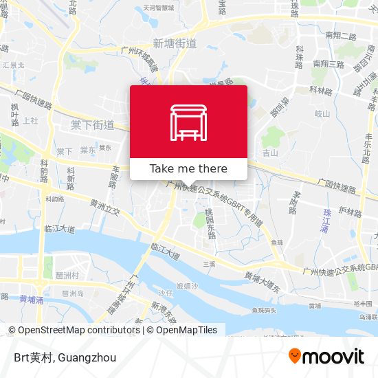 Brt黄村 map