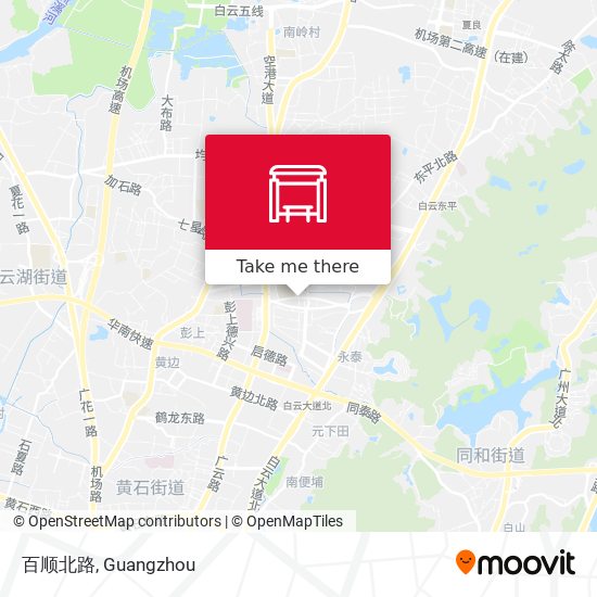 百顺北路 map