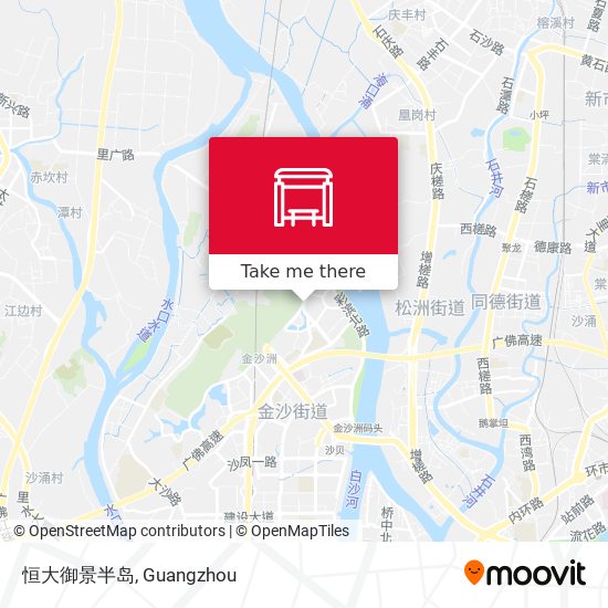 恒大御景半岛 map