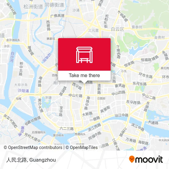 人民北路 map