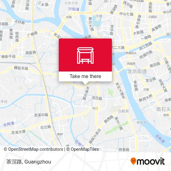 茶滘路 map