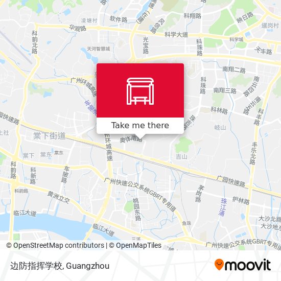 边防指挥学校 map