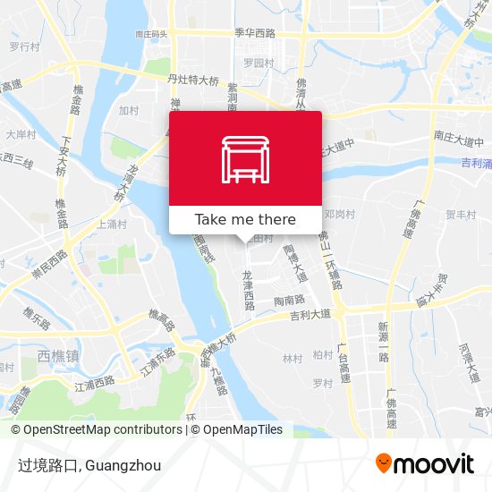 过境路口 map