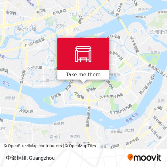 中部枢纽 map