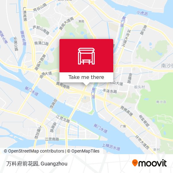 万科府前花园 map