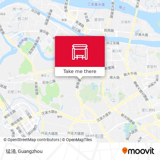 猛涌 map