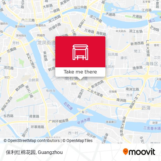 保利红棉花园 map