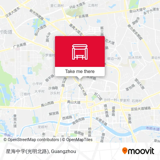 星海中学(光明北路) map
