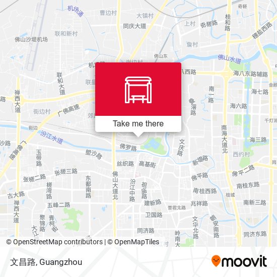 文昌路 map
