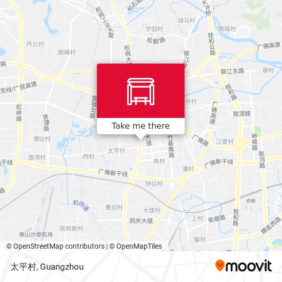 太平村 map