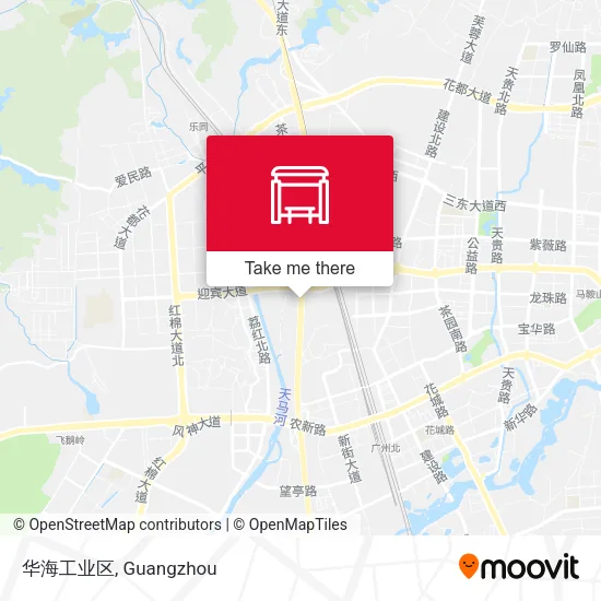 华海工业区 map