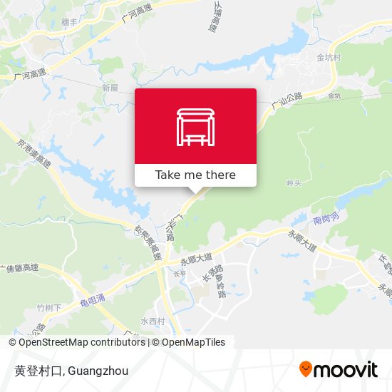 黄登村口 map