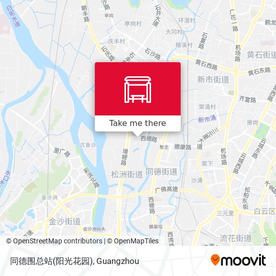 同德围总站(阳光花园) map