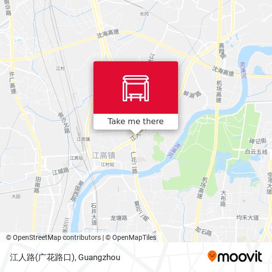 江人路(广花路口) map