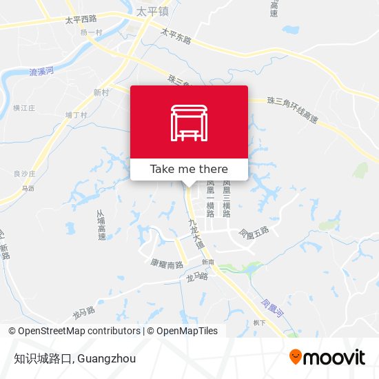 知识城路口 map