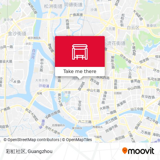 彩虹社区 map
