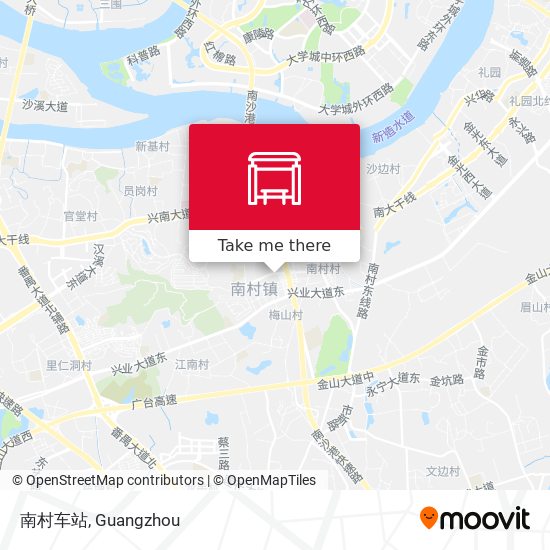 南村车站 map