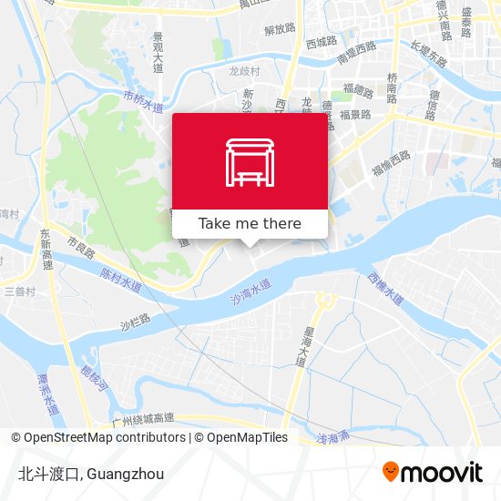北斗渡口 map