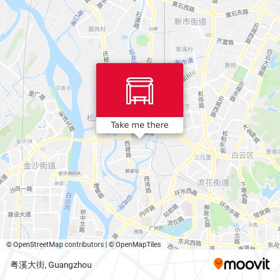粤溪大街 map