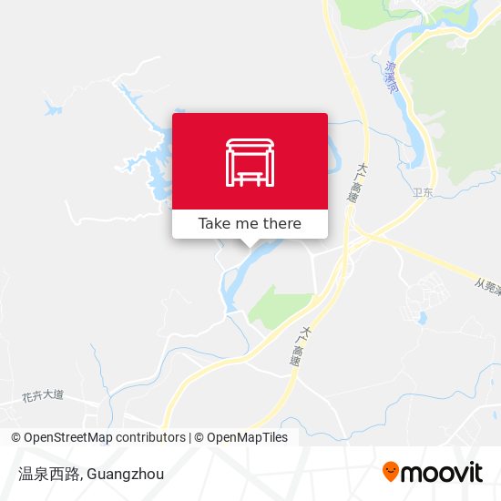 温泉西路 map