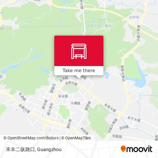 禾丰二纵路口 map