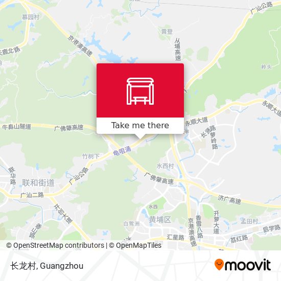 长龙村 map