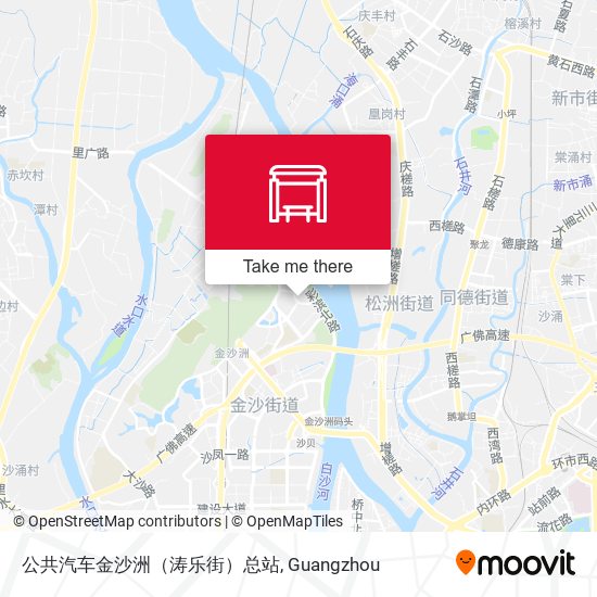 公共汽车金沙洲（涛乐街）总站 map