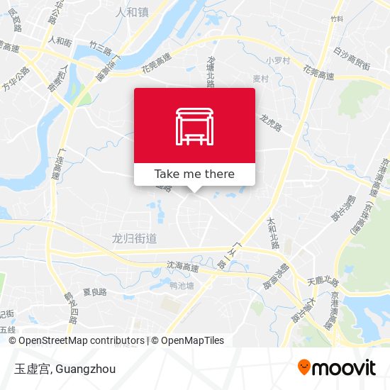 玉虚宫 map