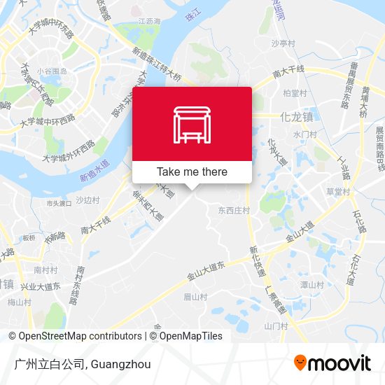 广州立白公司 map